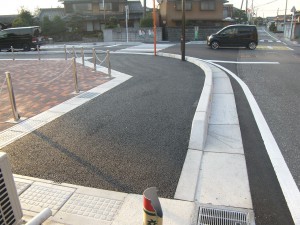 完了 町道愛知川市線道路改良工事